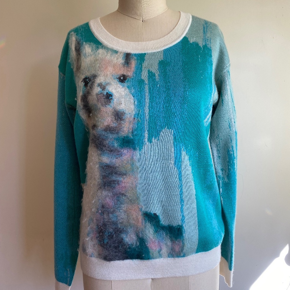 Anthropologie Lauren Carlson Walcott Sweater Alpaca